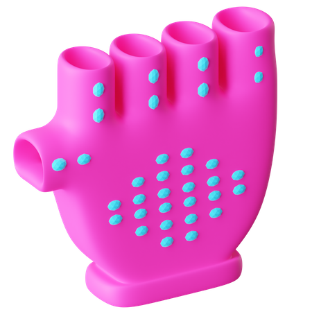 Workout Gloves  3D Icon