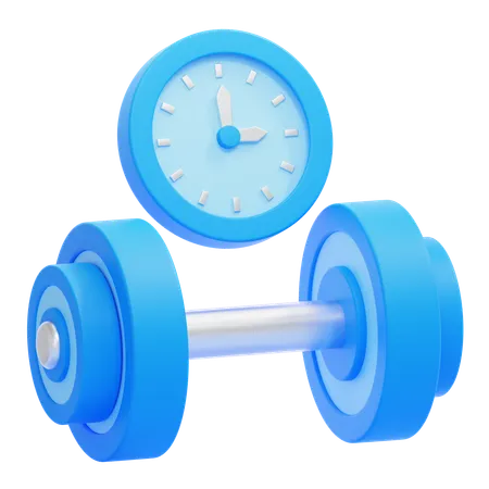 Workout Time  3D Icon
