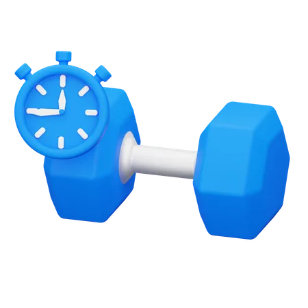 Workout Time  3D Icon