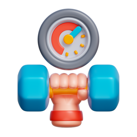 Workout Time  3D Icon
