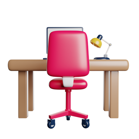 Workplace  3D Icon