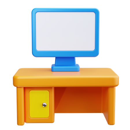 Workplace  3D Icon