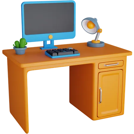 Workplace  3D Icon