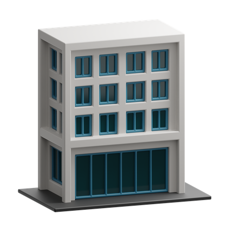 Workplace Building  3D Icon