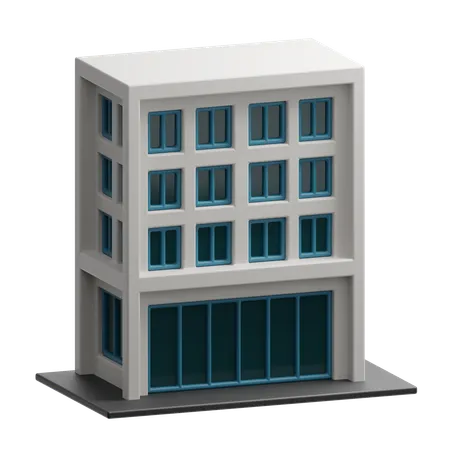 Workplace Building  3D Icon
