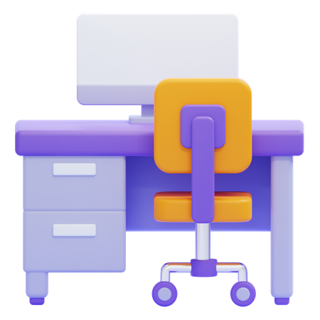 Workspace  3D Icon