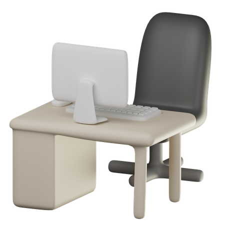 Workspace  3D Icon