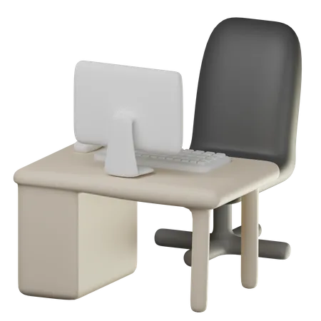 Workspace  3D Icon