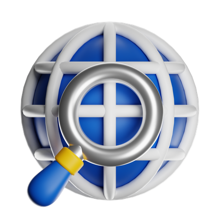 World  3D Icon