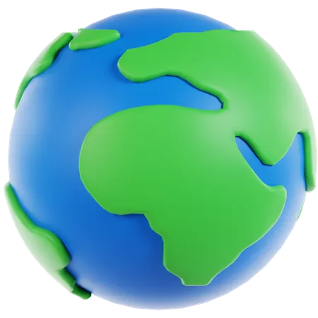 World  3D Icon