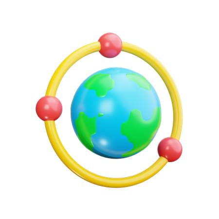 World  3D Icon