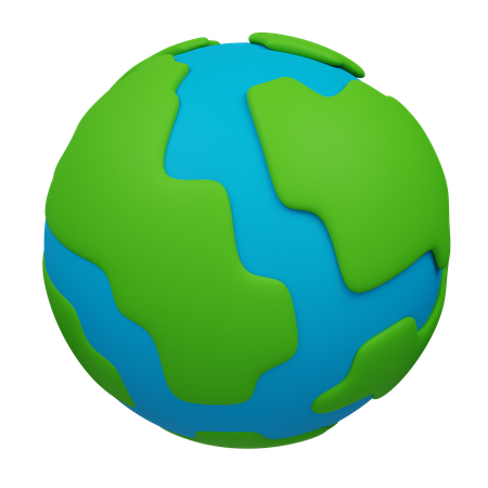 World  3D Icon