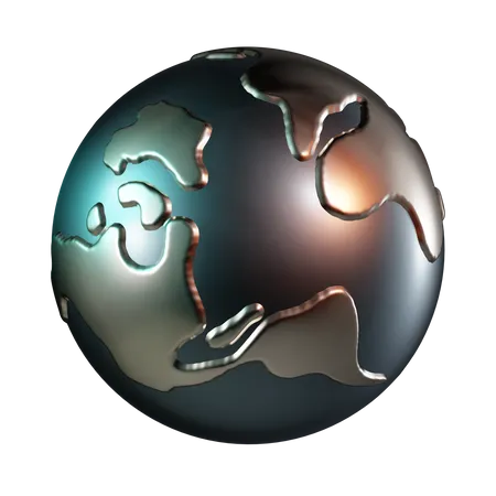 World  3D Icon