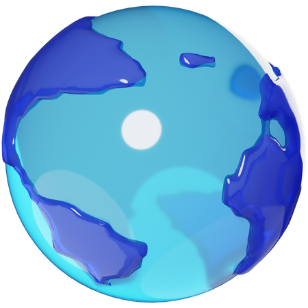 World  3D Icon