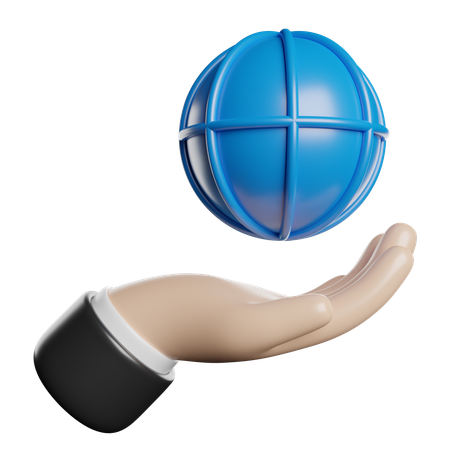 World  3D Icon