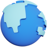 world 3d logo