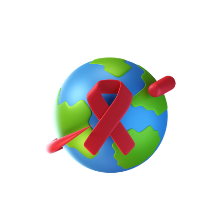 World Cancer Day  3D Icon