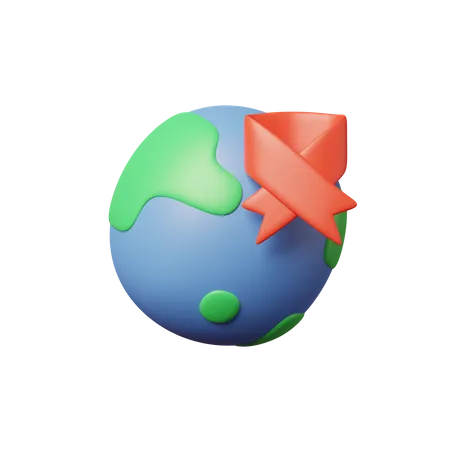 World Cancer Day  3D Icon