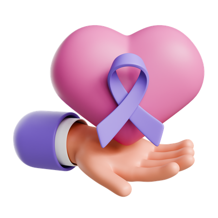 World Cancer Day  3D Icon