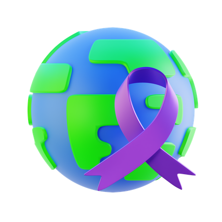 World Cancer Day  3D Icon