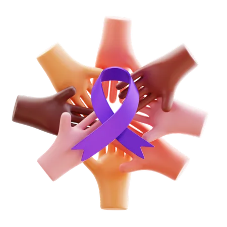 World Cancer Day  3D Icon