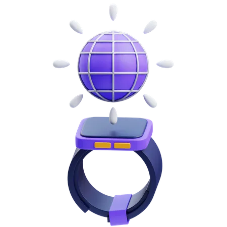 World Clock  3D Icon