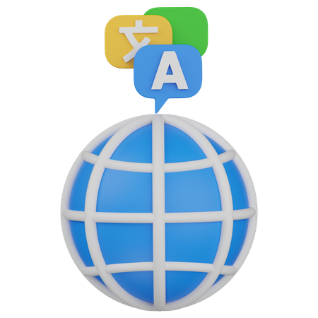 World Communication  3D Icon