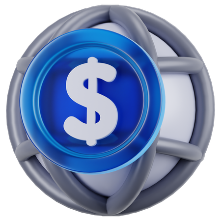 World Currency  3D Icon