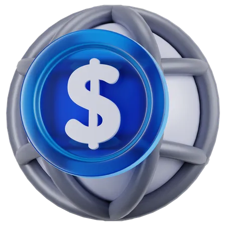 World Currency  3D Icon