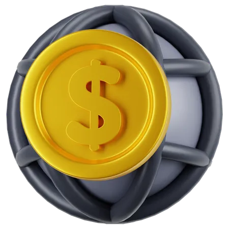 World Currency  3D Icon