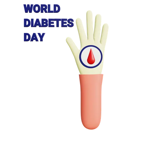World Diabetes  3D Icon
