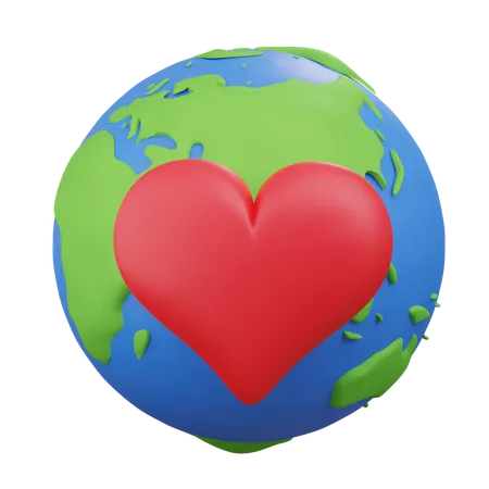 World Donation  3D Icon