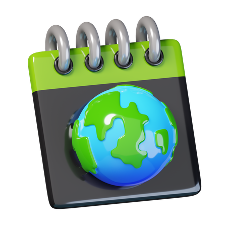 World Earth Day  3D Icon