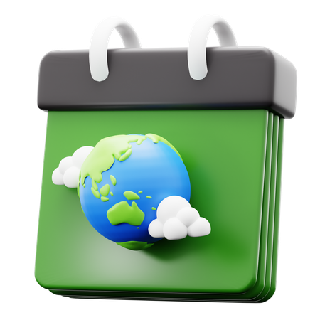 World Earth Day  3D Icon