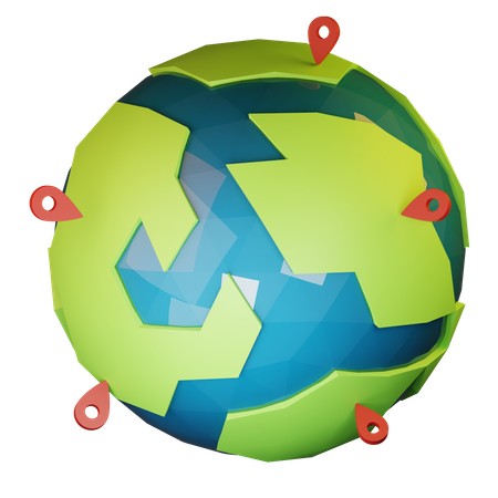 World environment day  3D Illustration