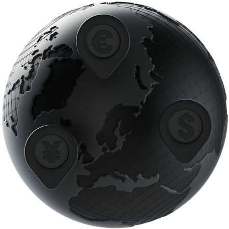 World Finace  3D Icon