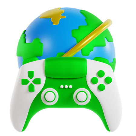 World Game  3D Icon