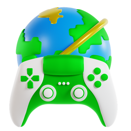 World Game  3D Icon