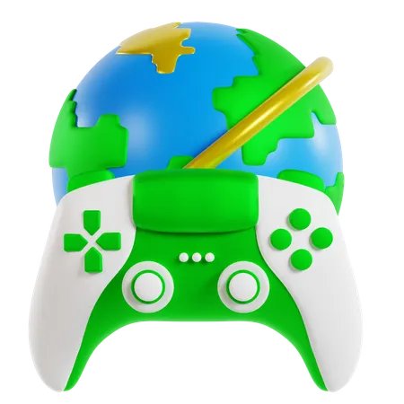 World Game  3D Icon
