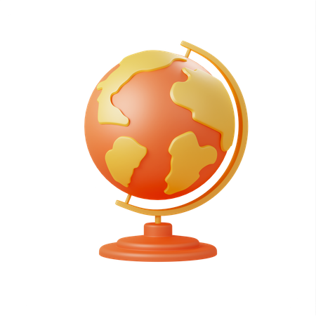 World Globe 3D Icon