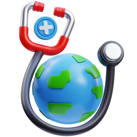 World_health_day  3D Icon