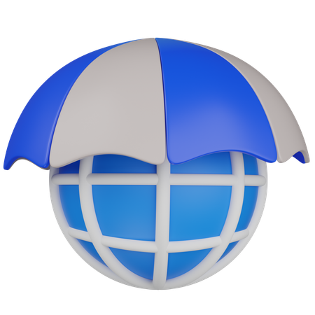 World Insurance  3D Icon