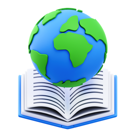 World Knowledge  3D Icon