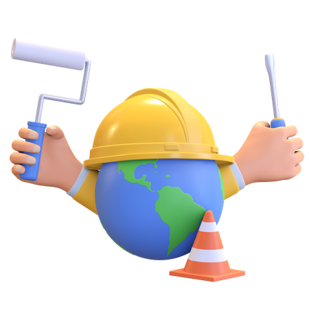 World labour day  3D Icon
