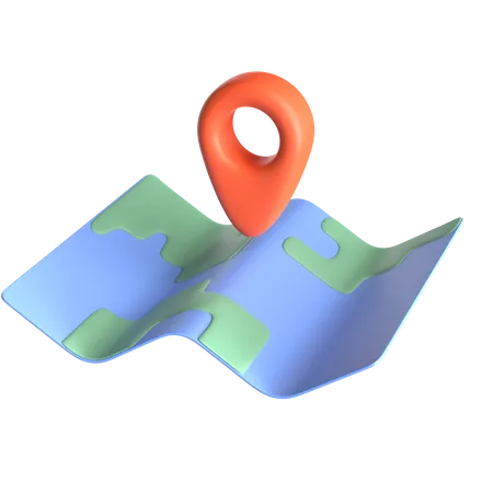 World Map  3D Icon