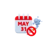 World No Tobacco Day Calendar