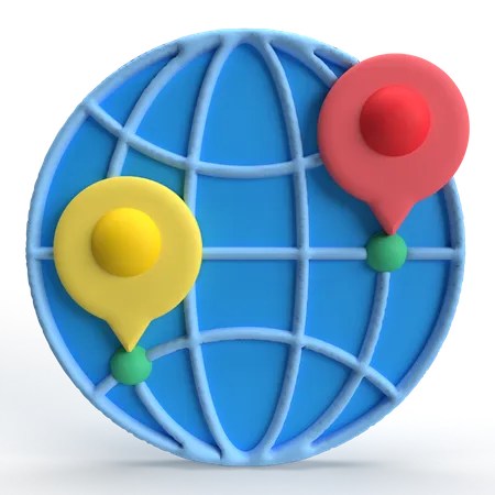 World Placeholder  3D Icon