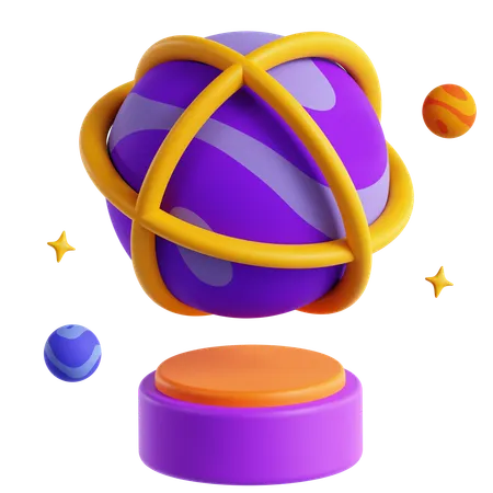 World Planet  3D Icon
