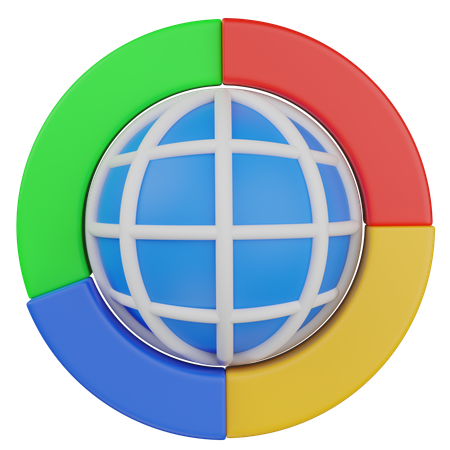 World Stat  3D Icon