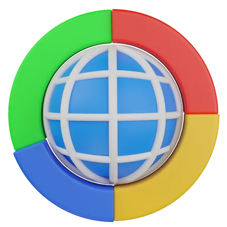 World Stat  3D Icon